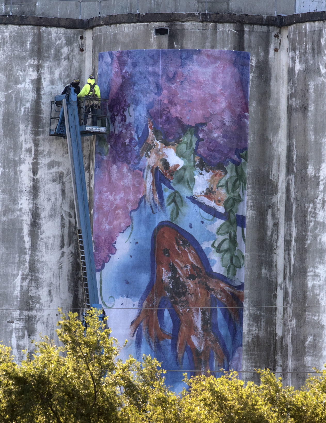 Elevate grain elevator art